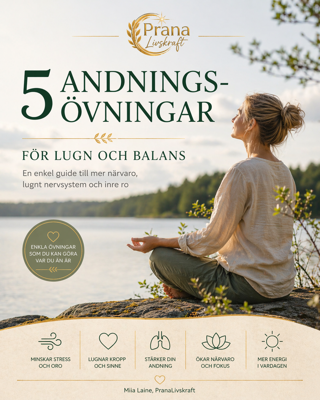 5 Andningsövningar för lugn och balans pdf-fil