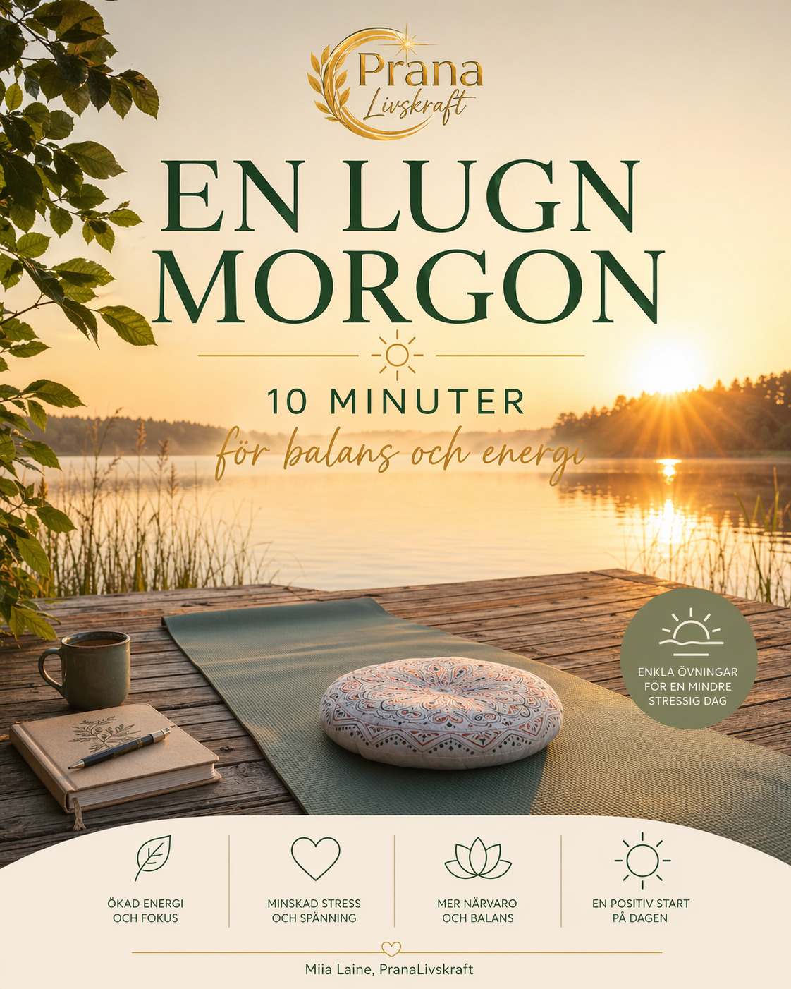 En lugn morgon, 10 minuter för balans och energi pdf-fil