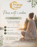 Paus mitt i veckan (Endast 20 maj 2026)