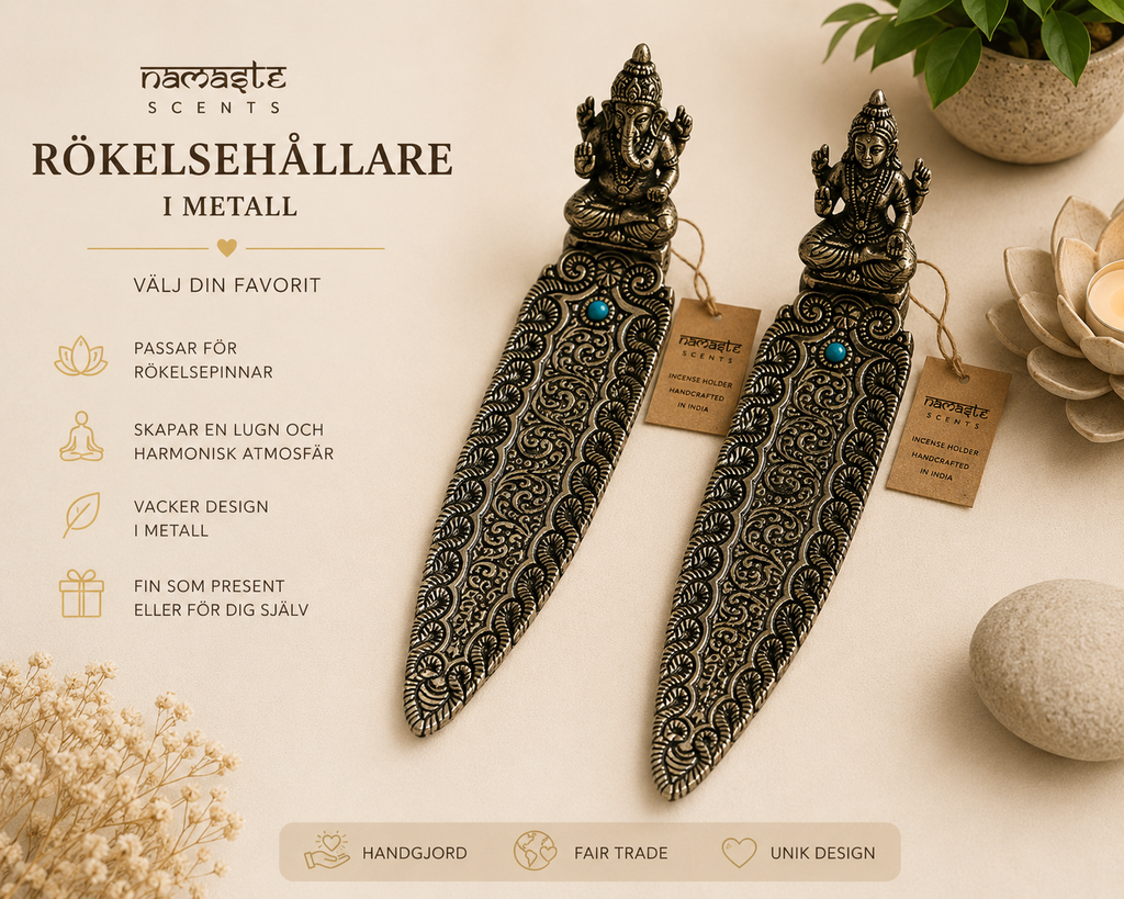 Namaste Rökelsehållare i metall